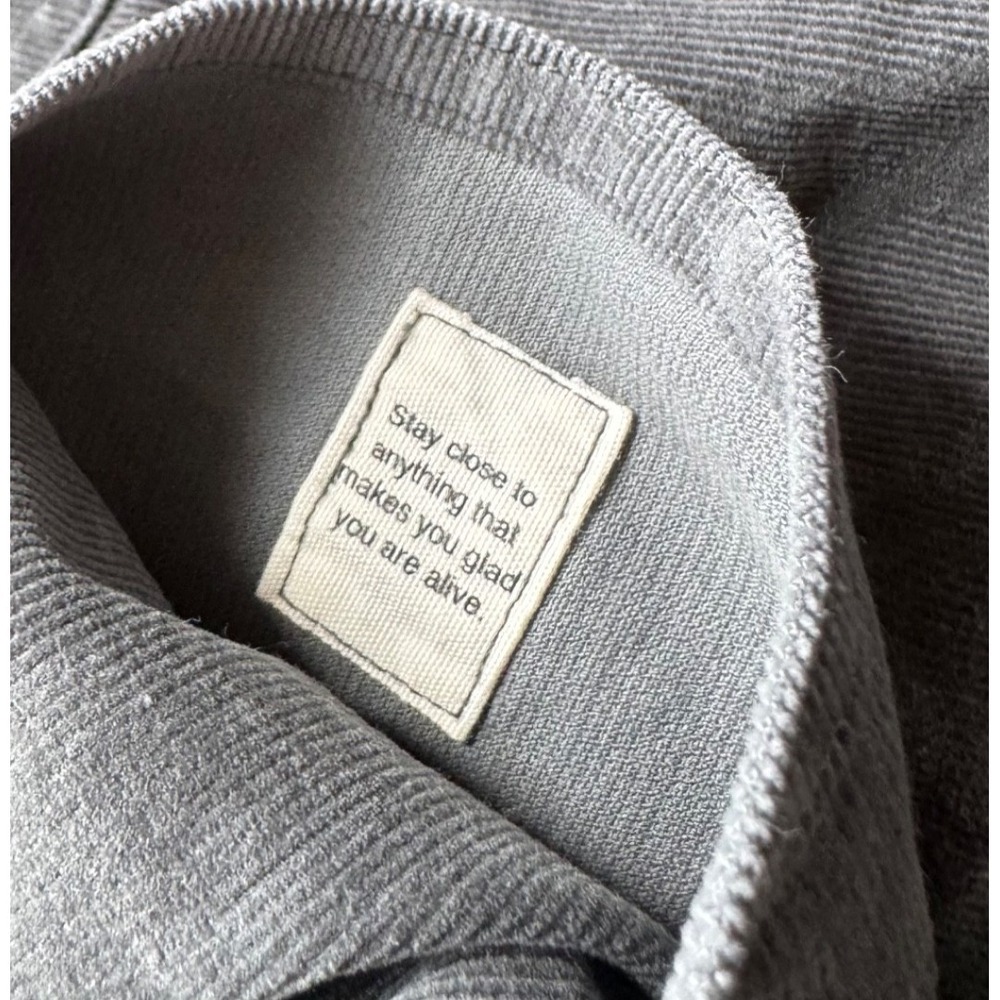 Vuori Pants Mens Corduroy Gray size 36x30 Preppy Casual Dressy - Picture 6 of 11